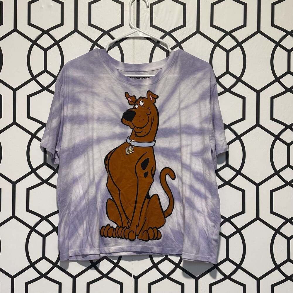 Scooby-Doo Graphic Tie-Dye Short Sleeve T-Shirt XXL